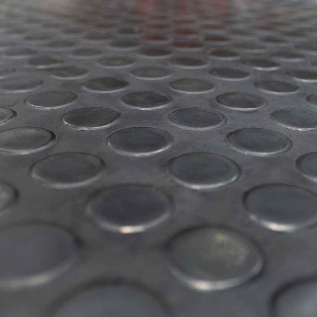 Piso Tipo Moeda em Borracha - 500 x 500mm REWEFLON