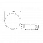 Anel em Silicone para Boca de Carga RWC 80339_2