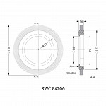 Escova para Agulhamento de Tecidos RWC 84206 Reweflon_3