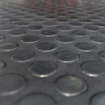 Piso Tipo Moeda em Borracha - 500 x 500mm REWEFLON