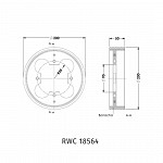 Roda para Alimentação da Rama RWC 18564 REWEFLON_3