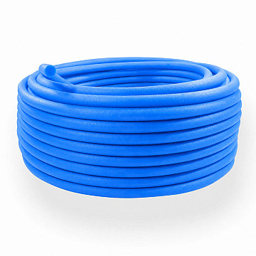 Cordão em Poliuretano Corrugado Azul para Correias