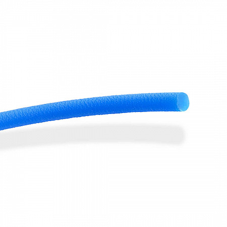 Cordão em Poliuretano Corrugado Azul para Correias