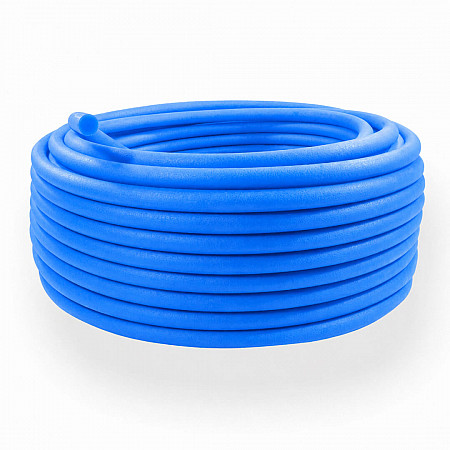Cordão em Poliuretano Corrugado Azul para Correias
